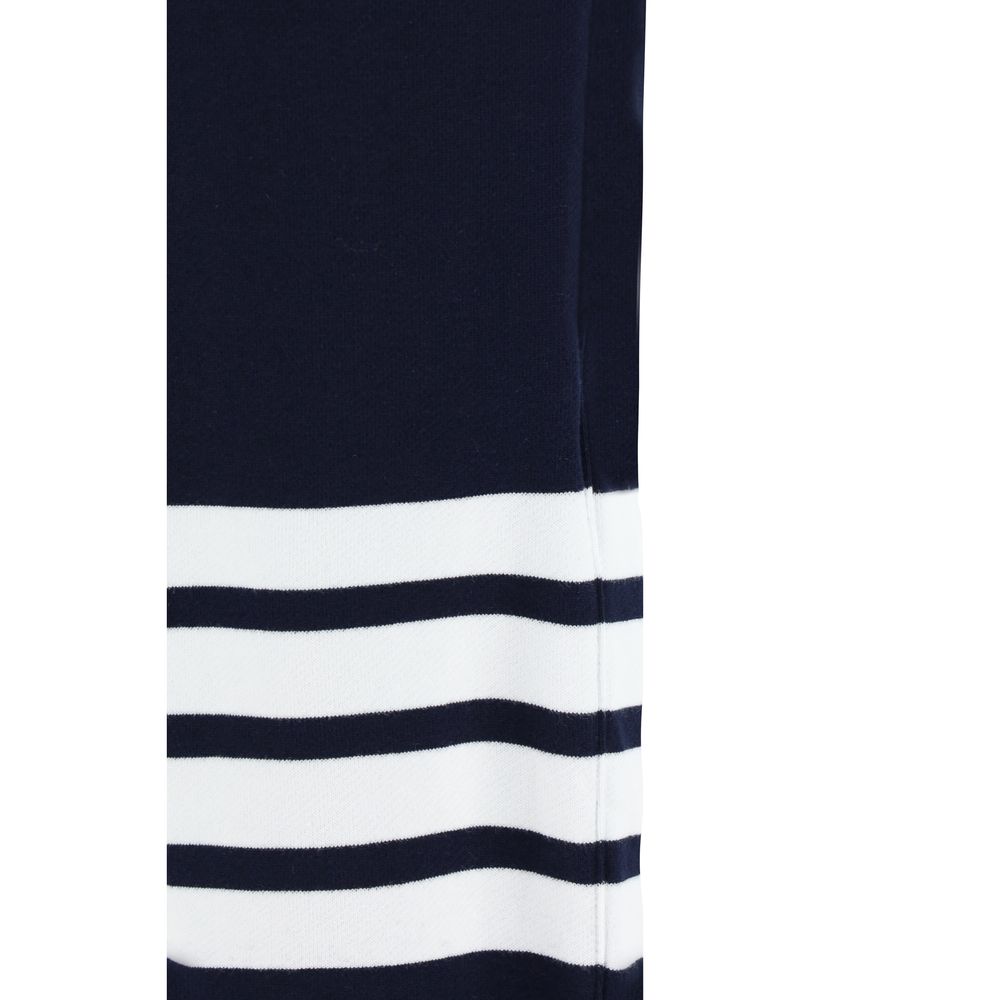 Thom Browne Blue Cotton Joggers (Workout Men's Pants)