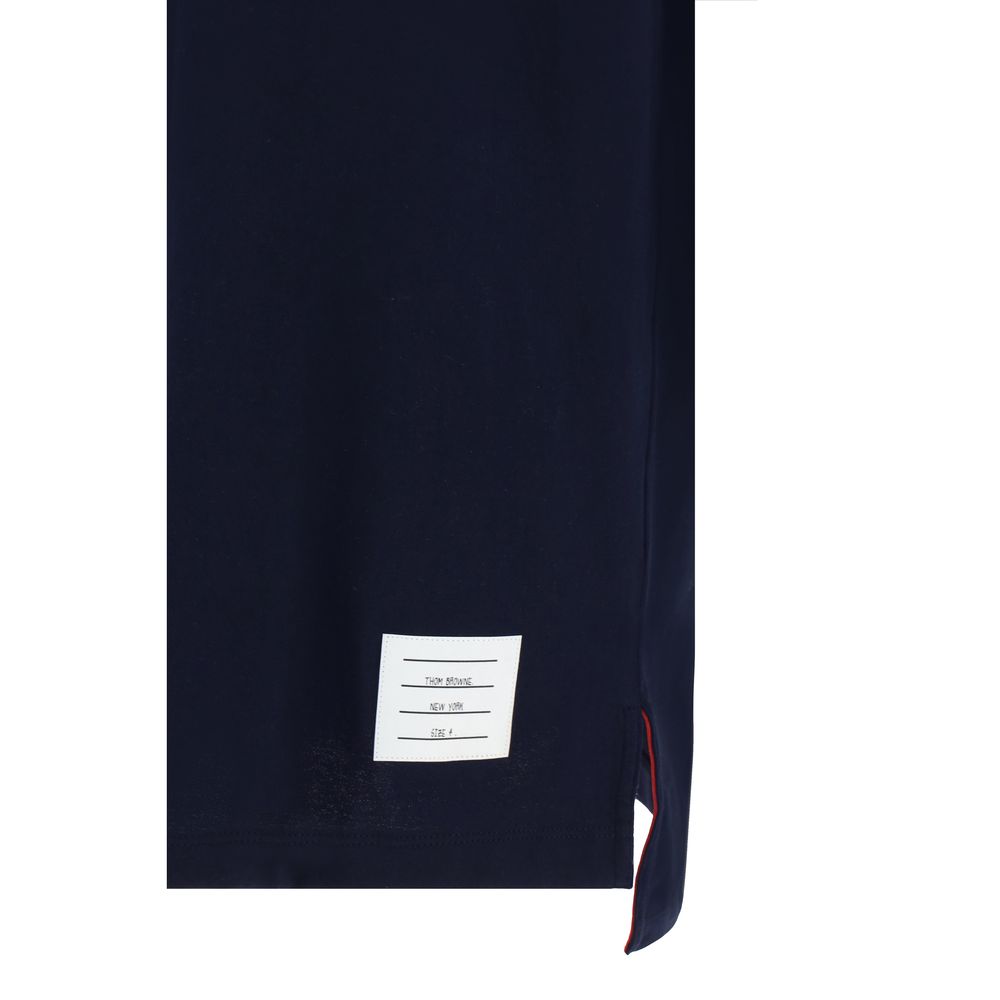 Thom Browne Blue Cotton Men's T-Shirt