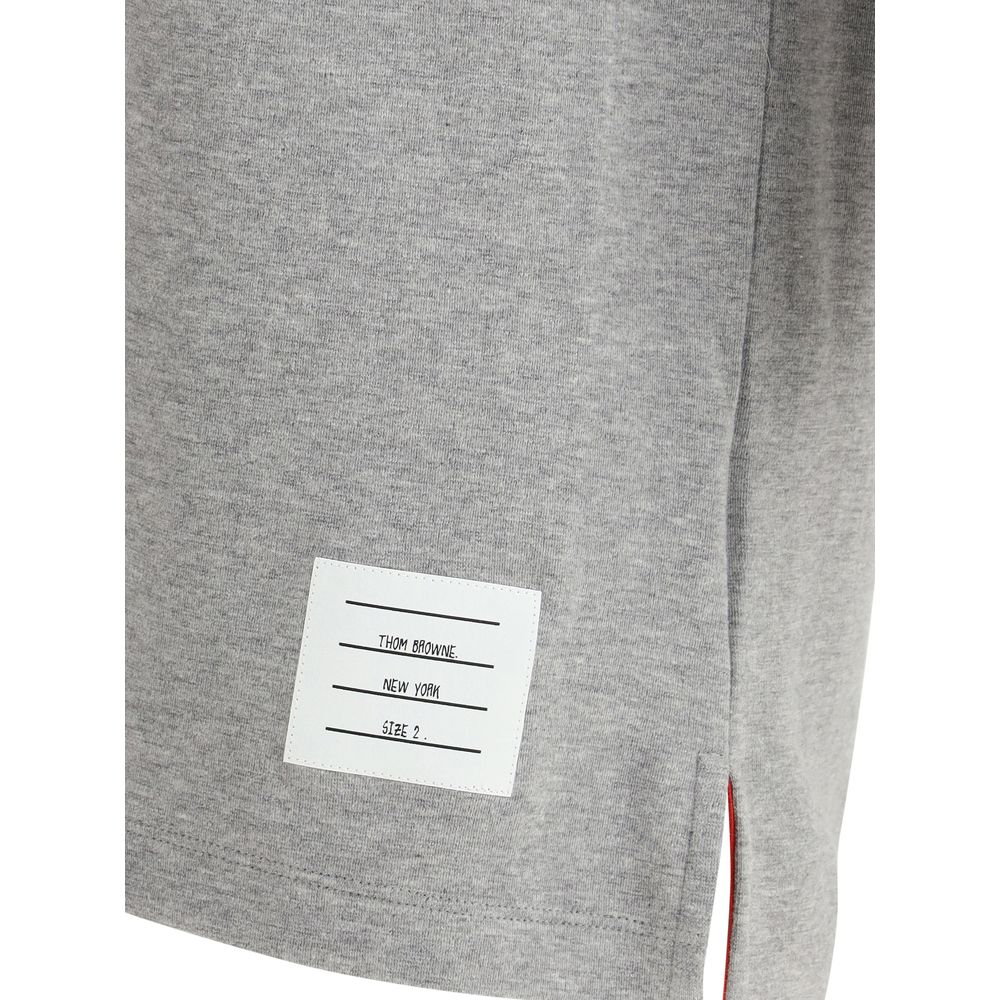 Thom Browne Gray Cotton Men's T-Shirt