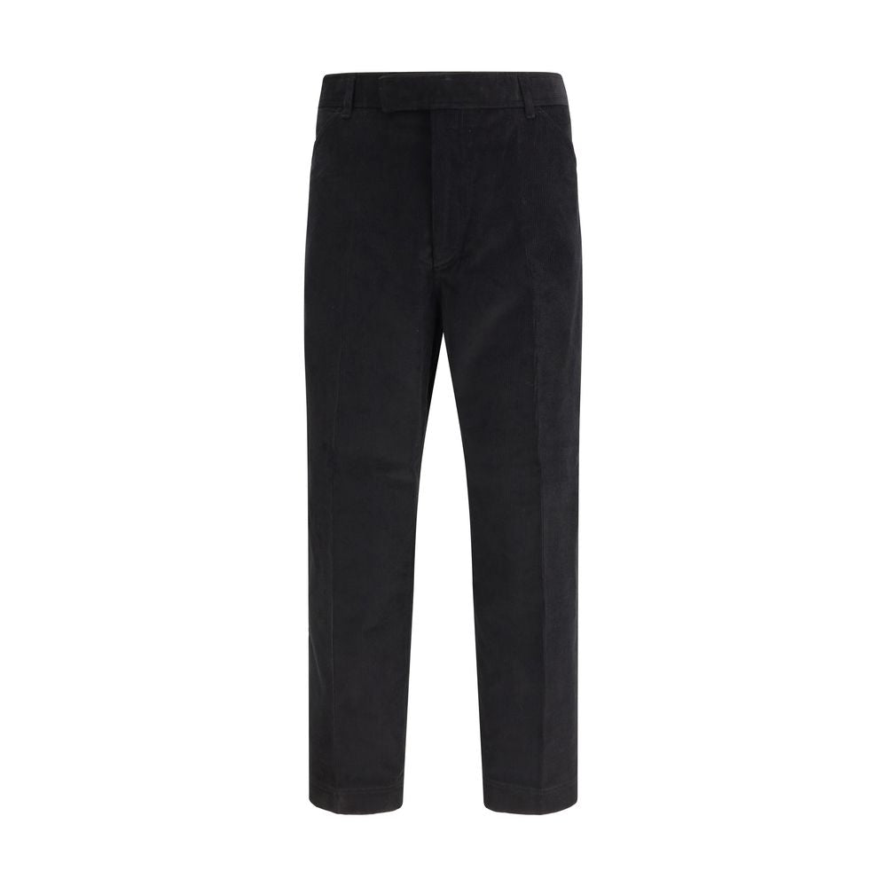 Thom Browne Black Cotton Chino Men's Pants