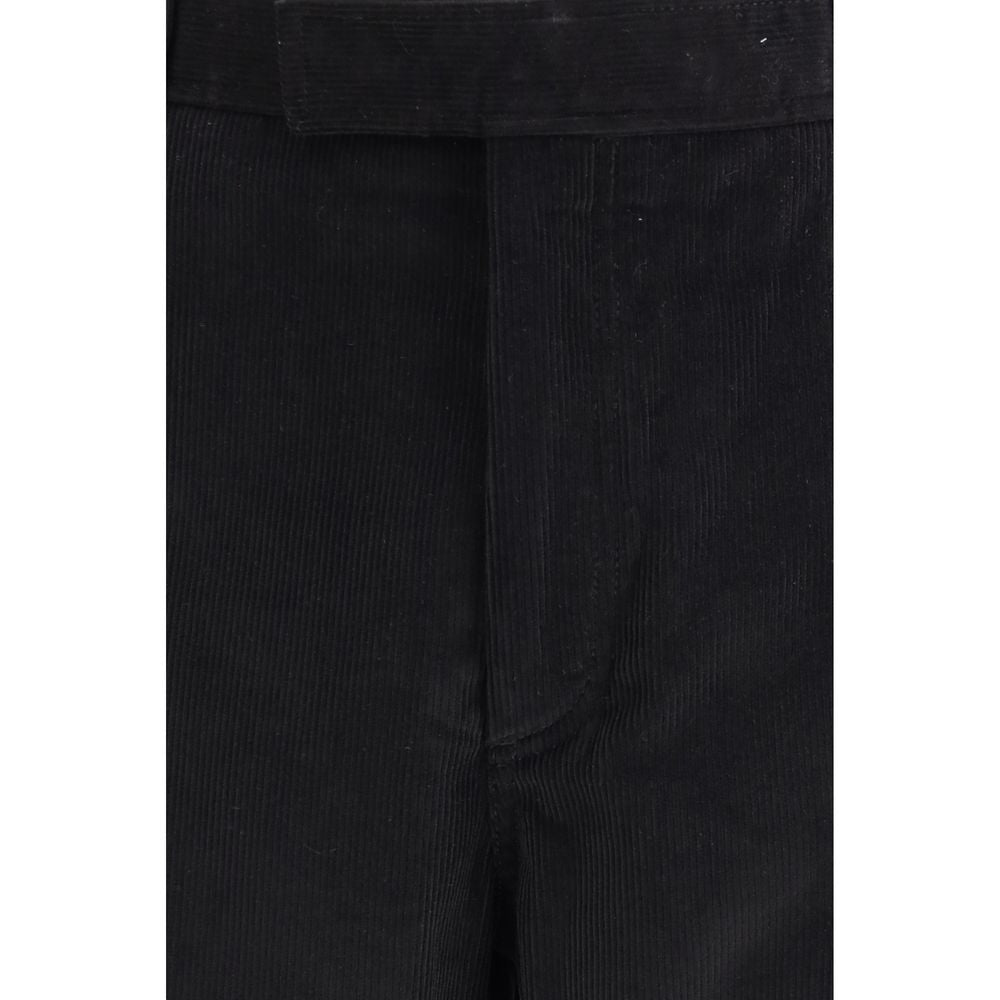 Thom Browne Black Cotton Chino Men's Pants