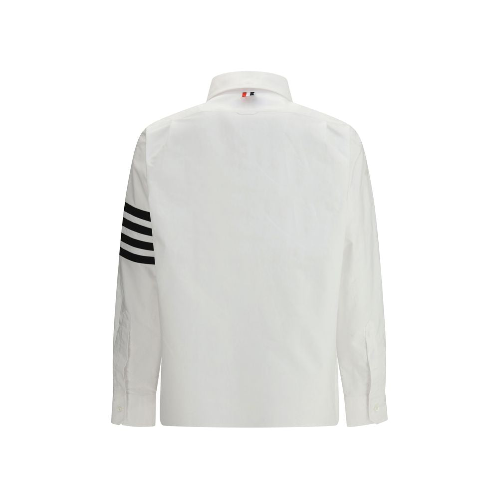 Thom Browne White Cotton Dress Men's Shirt