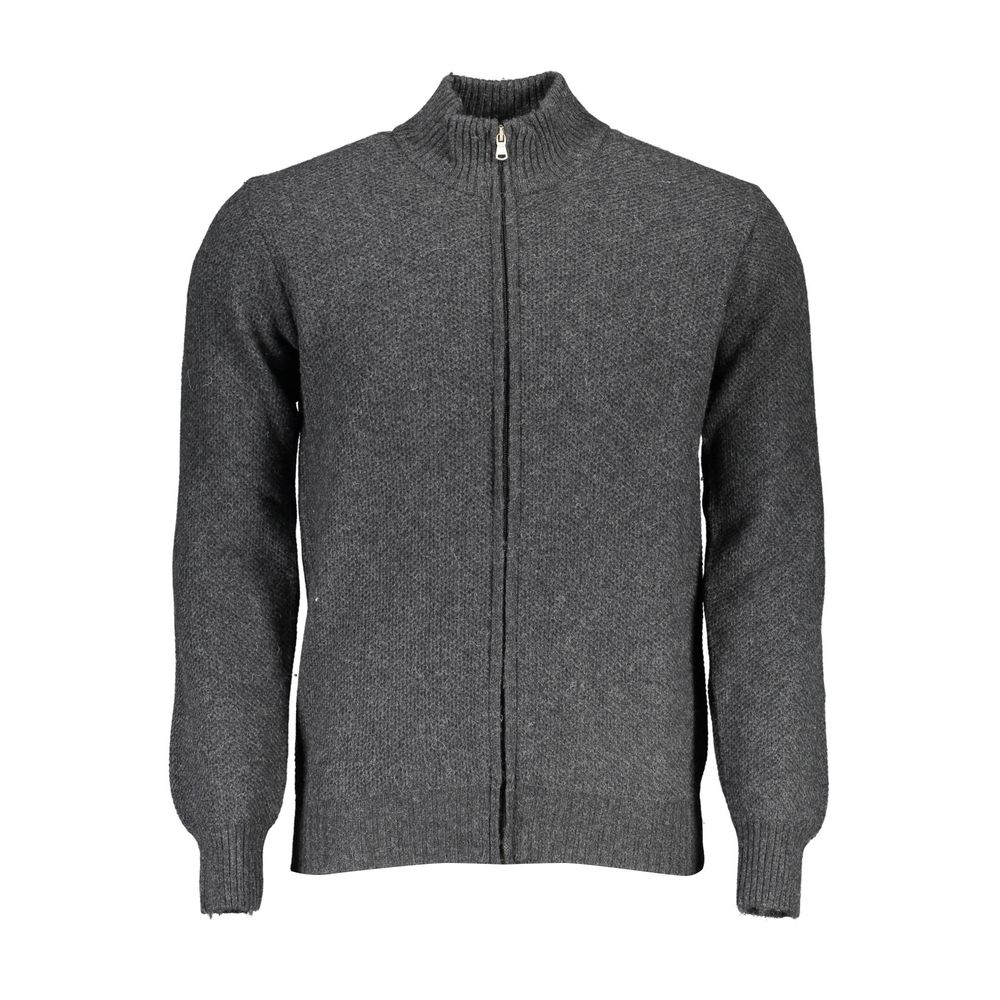 North Sails Grigio Wool Men Men's Cardigan