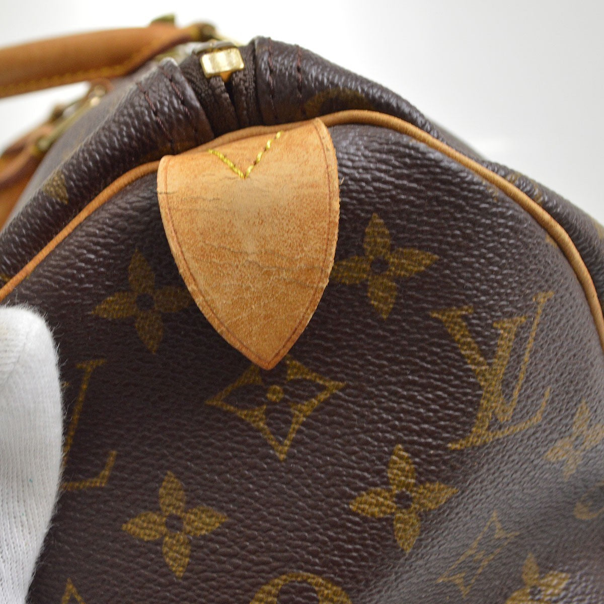 Louis Vuitton Keepall Monogram Canvas Brown Canvas Travel Bag Bag (Pre-Owned)