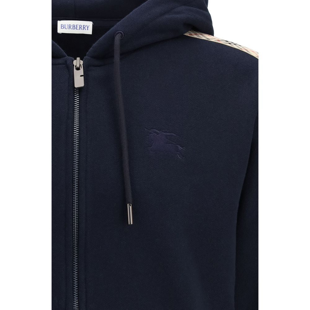 Burberry Blue Cotton Men's Sweatshirt