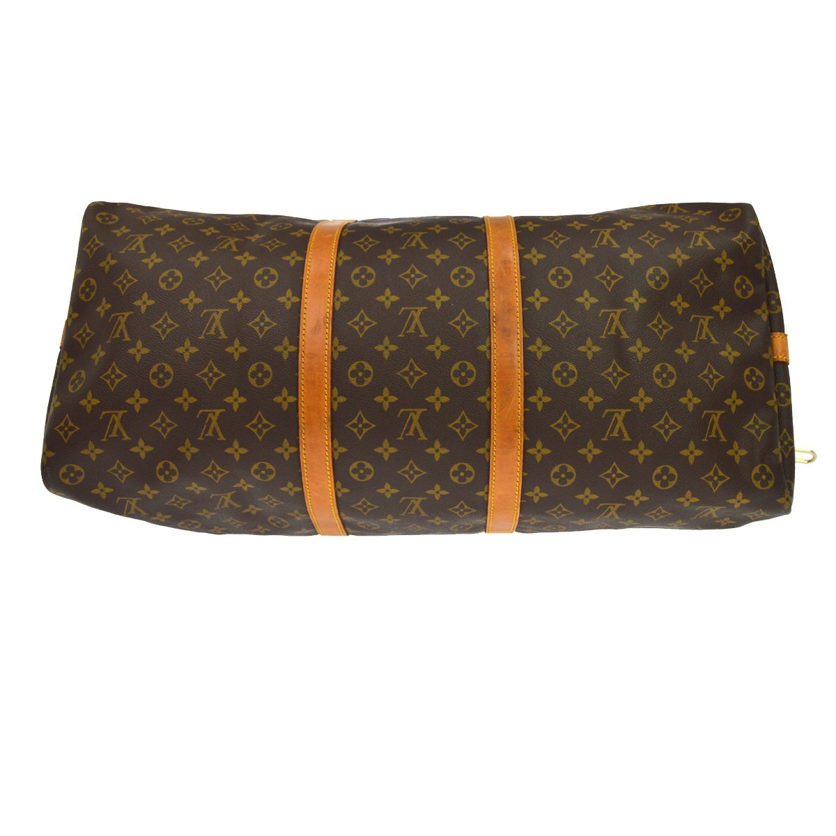Louis Vuitton Keepall Bandouliere Monogram Canvas Brown Canvas Travel Bag Bag (Pre-Owned)