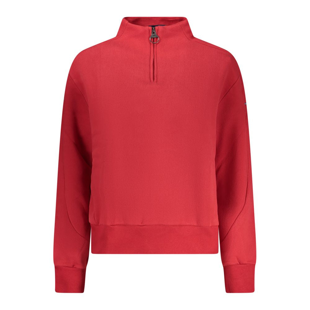 North Sails Red Cotton Women Women's Sweatshirt