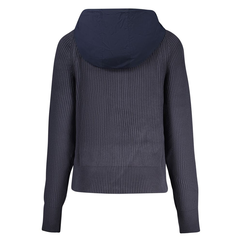 North Sails Blu Polyester Women Women's Cardigan
