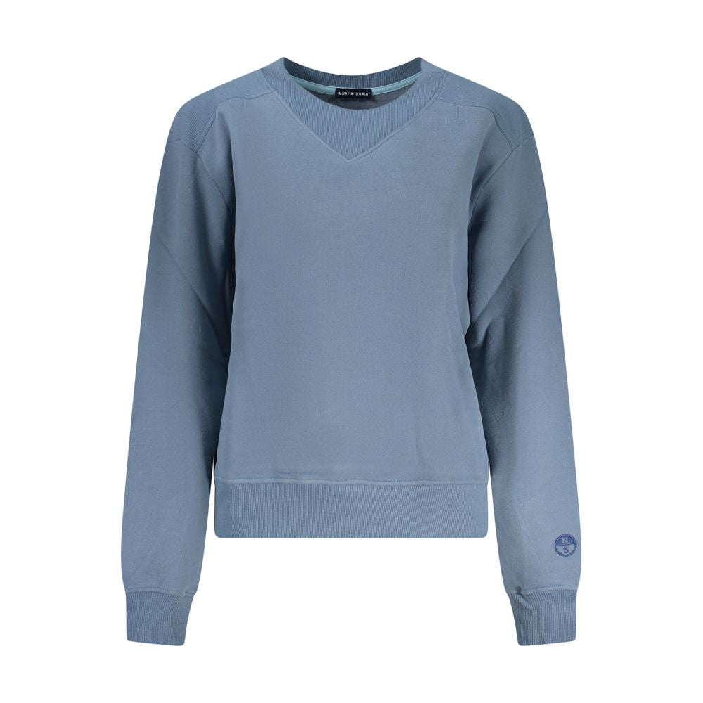 North Sails Blue Cotton Women Women's Sweater