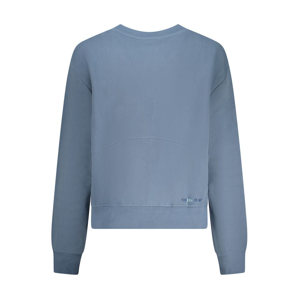 North Sails Blue Cotton Women Women's Sweater