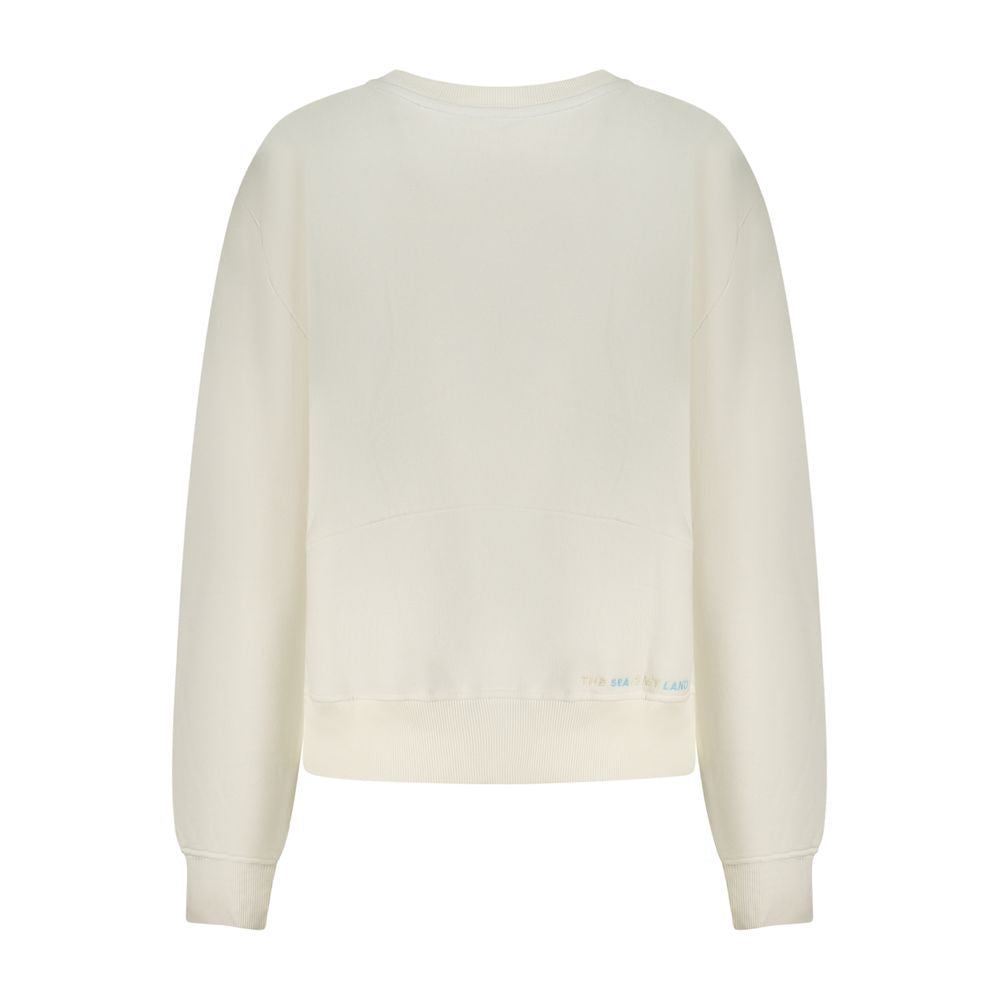 North Sails Bianco Cotton Women Women's Sweatshirt