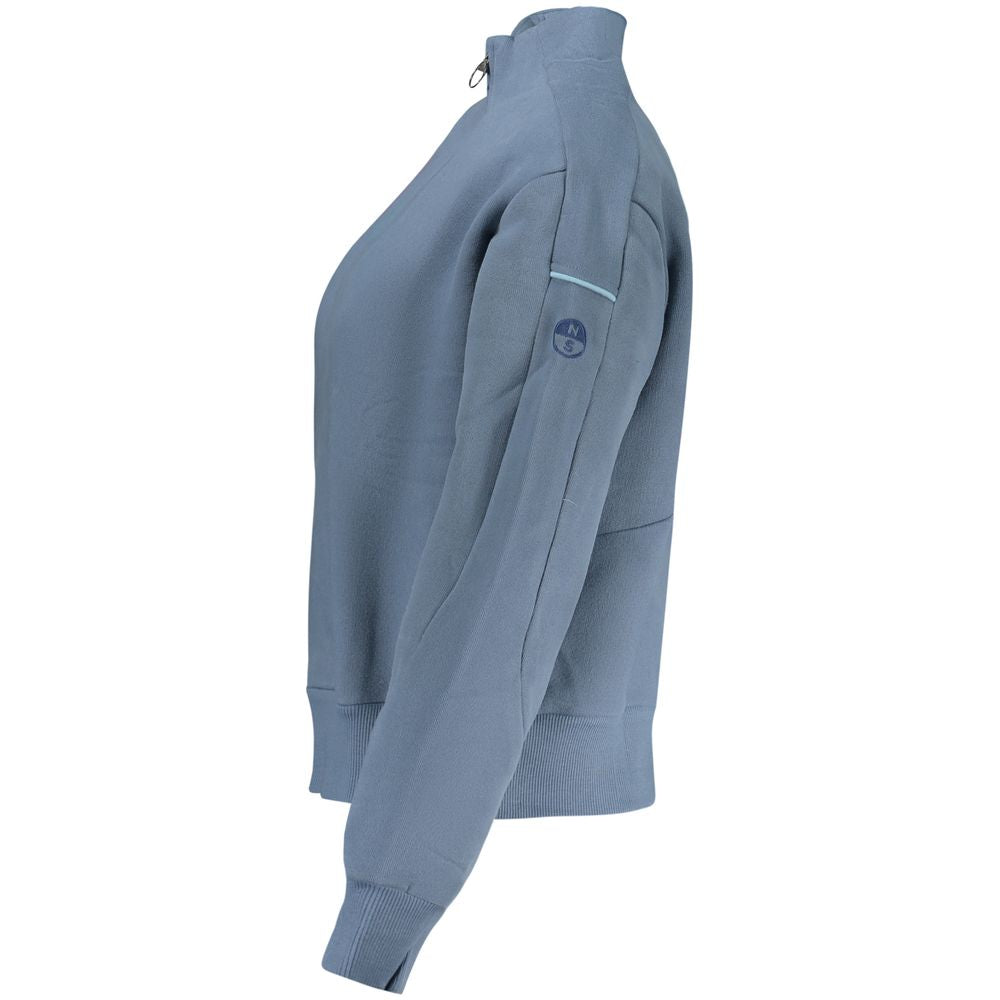 North Sails Blue Cotton Women's Women's Sweatshirt