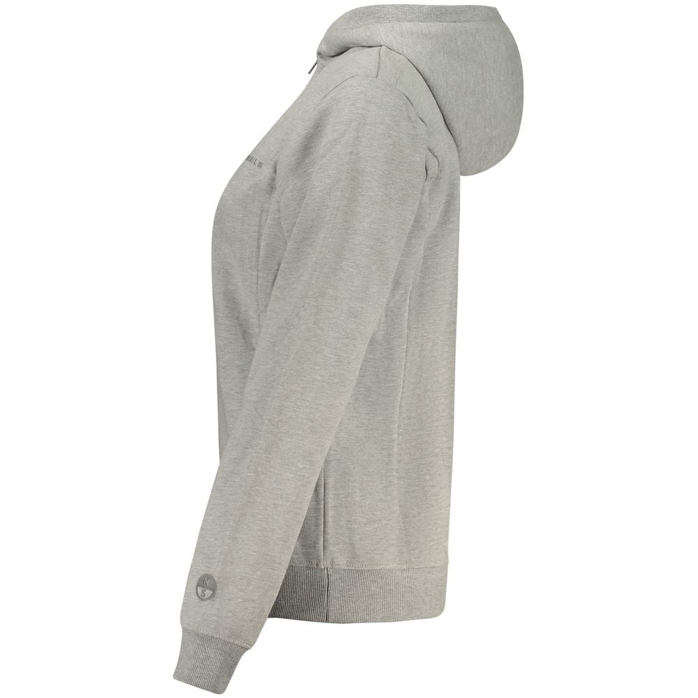 North Sails Grigio Cotton Women Women's Hoodie