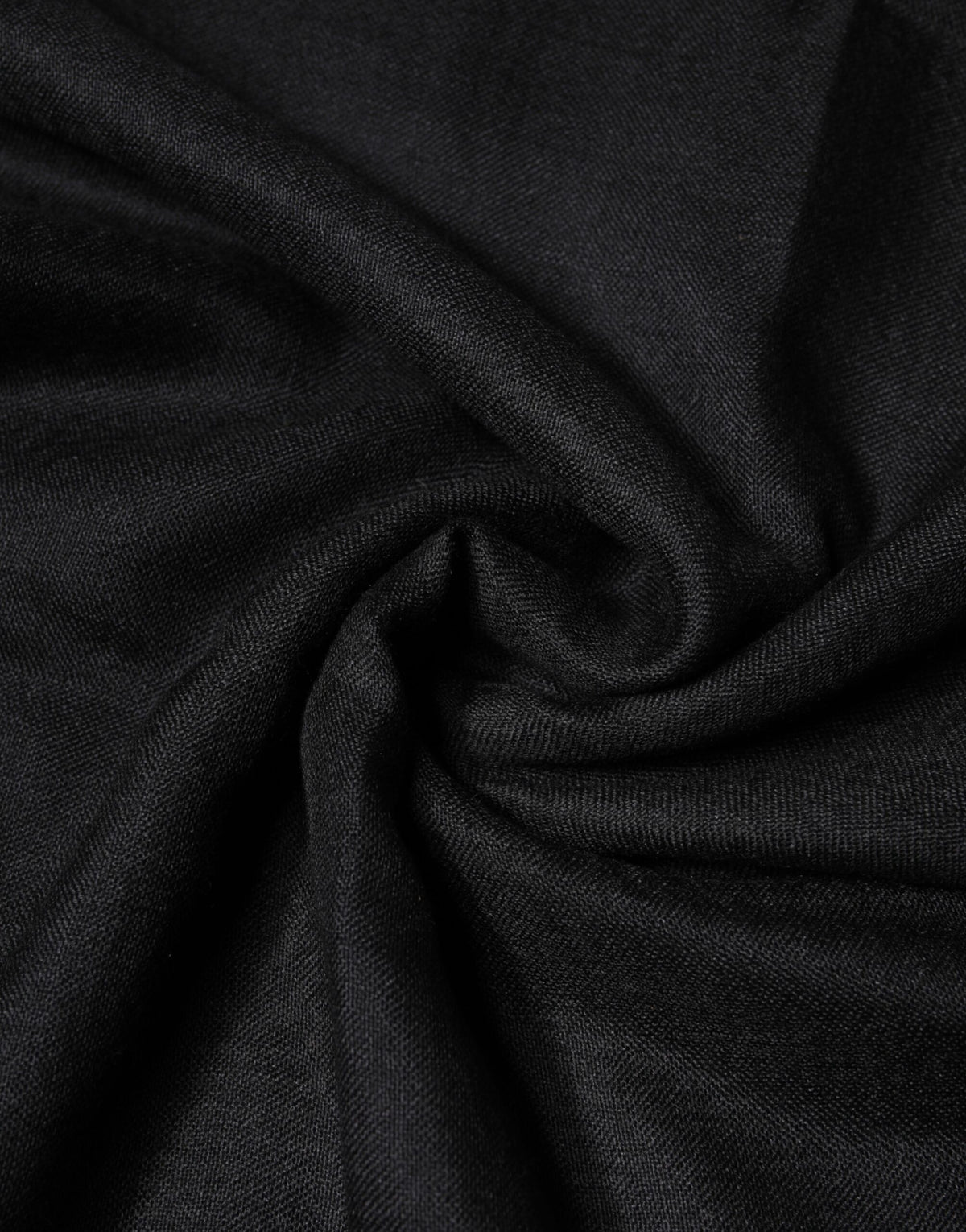Dolce & Gabbana Black Cashmere Knit Neck Wrap Shawl Men's Scarf