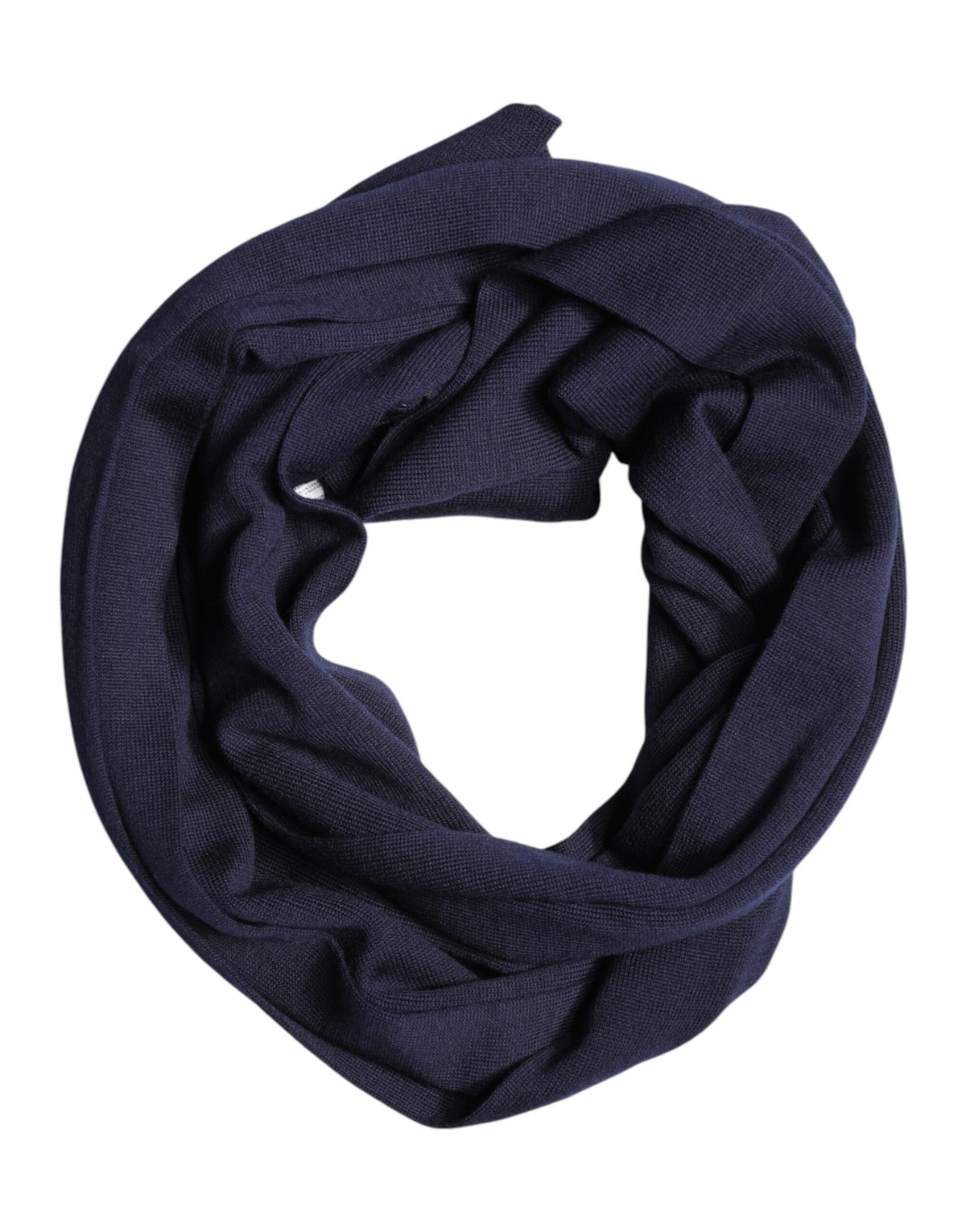 Dolce & Gabbana Blue Wool DG Loves London Neck Wrap Women's Scarf