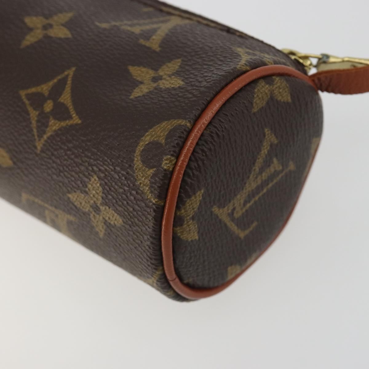 Louis Vuitton Pochette Papillon Monogram Brown Canvas Clutche & Pouche Bag (Pre-Owned)
