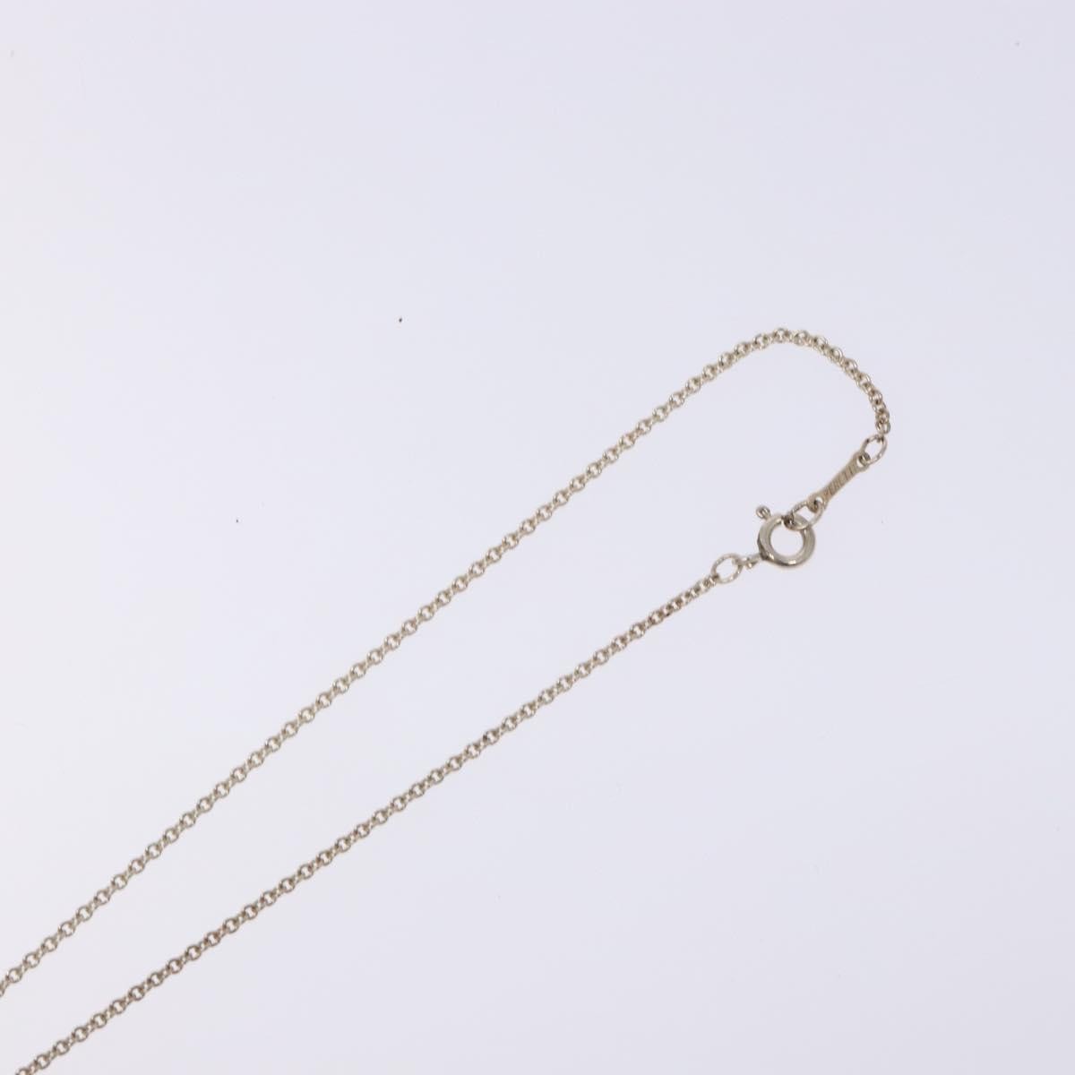 Tiffany & Co. Elsa Peretti Open Heart Pendant Sterling Silver Silver Silver Necklace Jewelry (Pre-Owned)