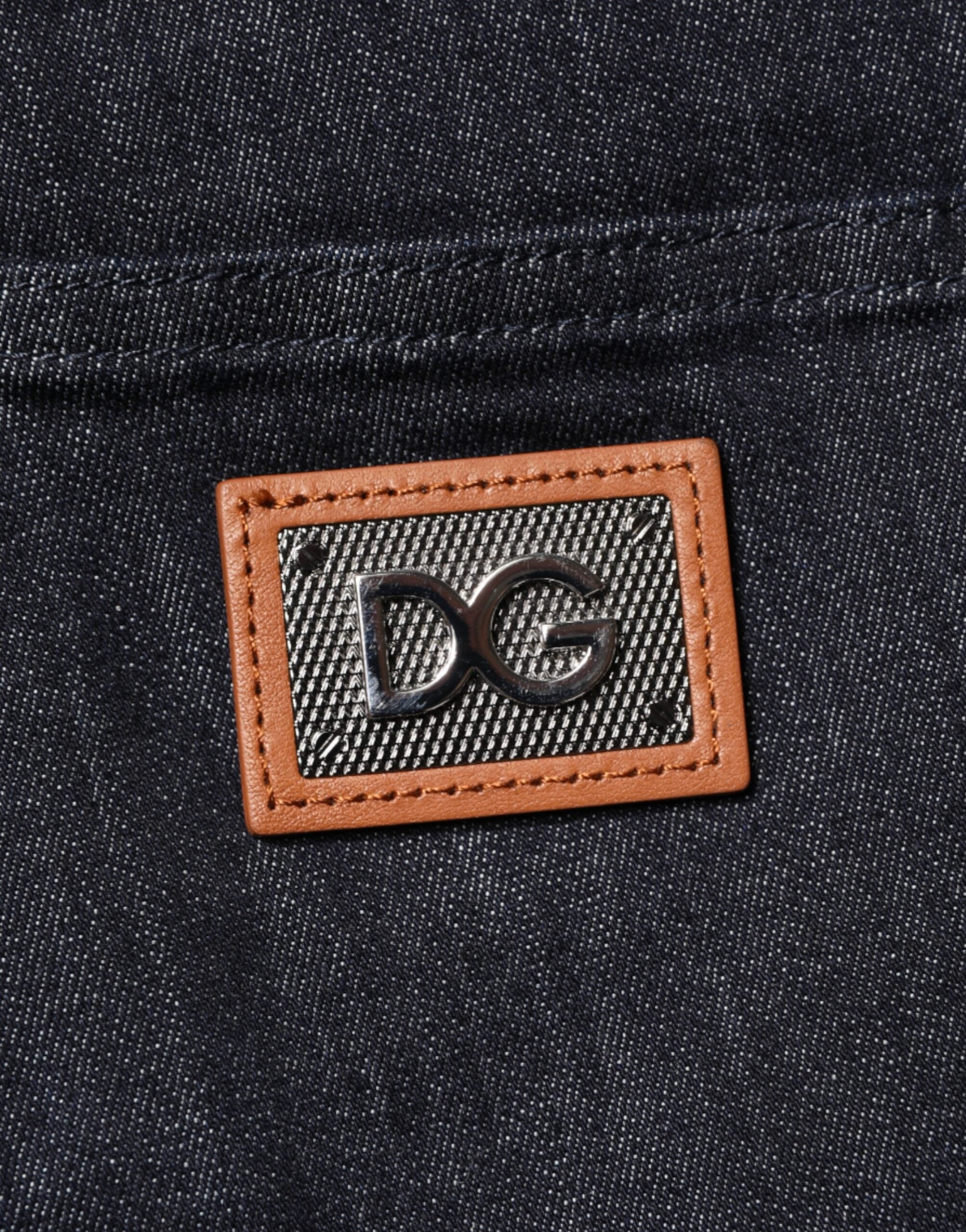 Dolce & Gabbana Black Cotton Stretch Skinny Denim Men Men's Jeans