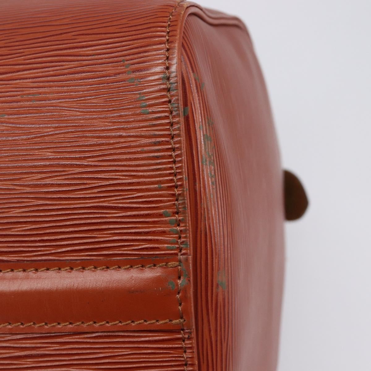 Louis Vuitton Speedy Epi Leather Brown Leather Handbag (Pre-Owned)