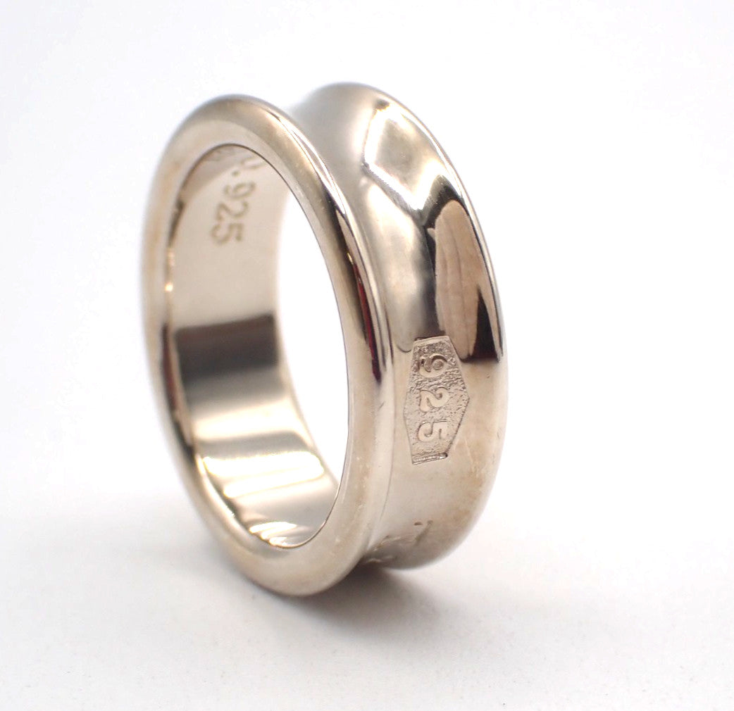 Tiffany & Co. 1837 Band Sterling Silver Silver Silver Ring Jewelry (Pre-Owned)