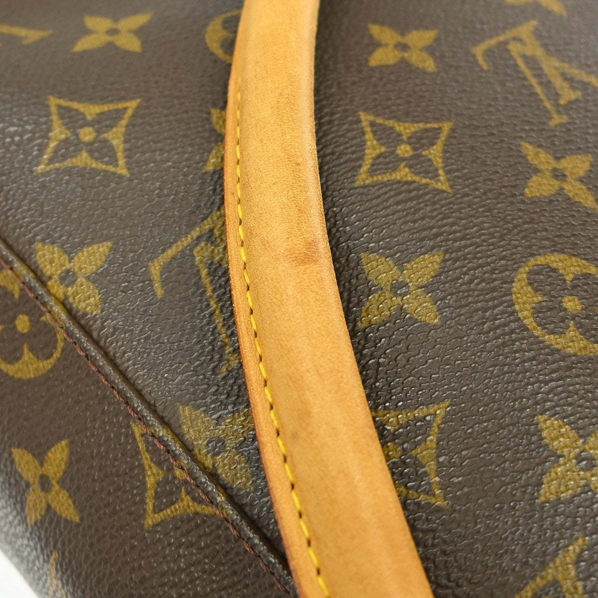 Louis Vuitton Looping Monogram Canvas Brown Canvas Handbag (Pre-Owned)