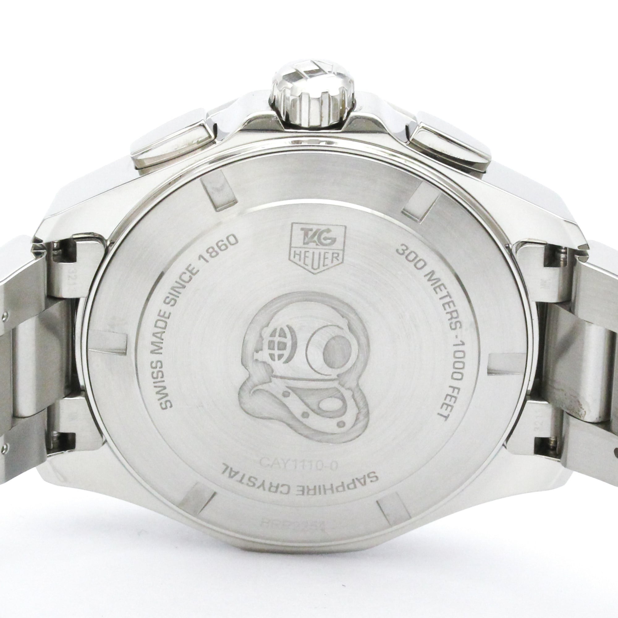 Tag Heuer Aquaracer 300M Chronograph Quartz Stainless Steel Watch (Pre-Owned)