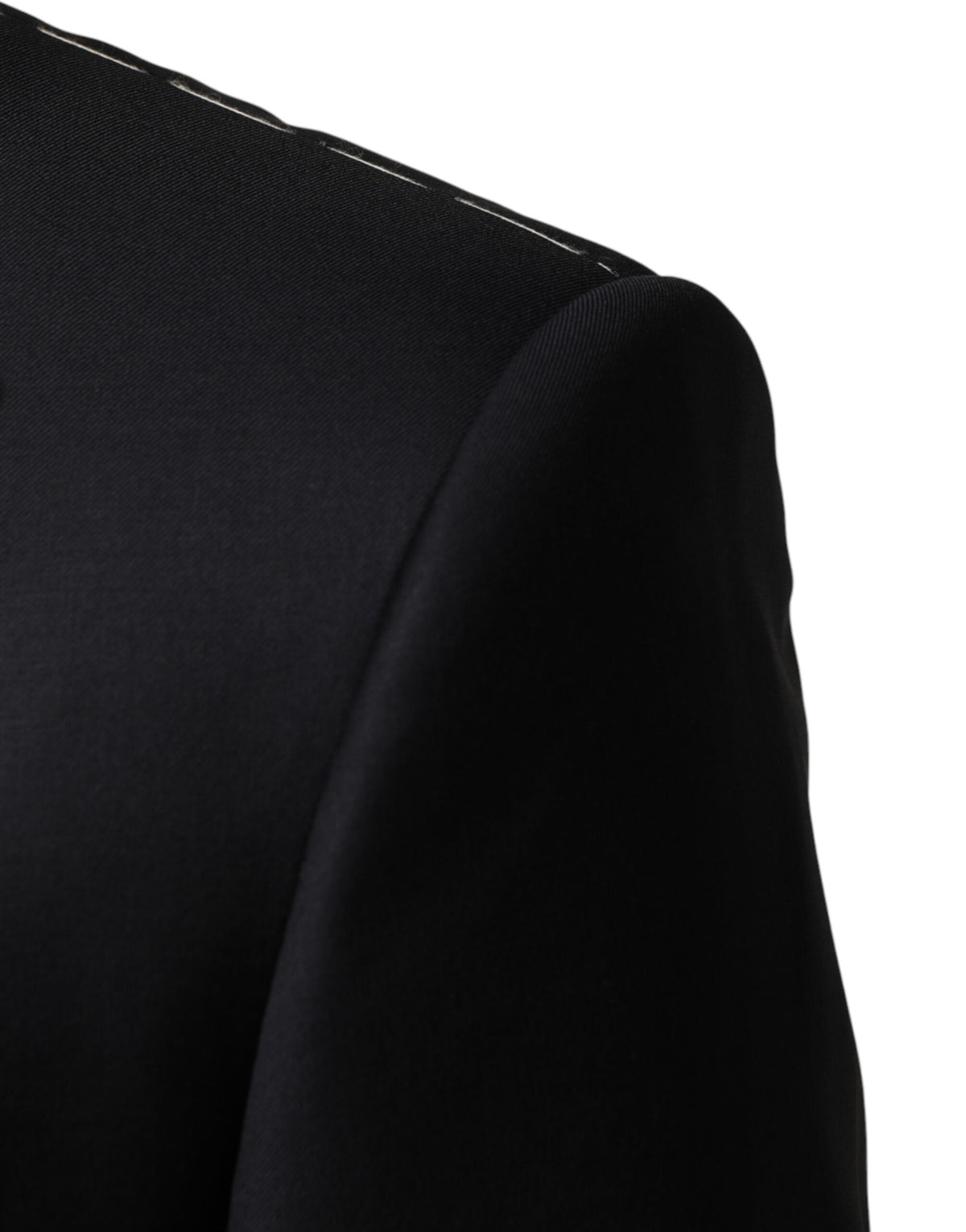 Dolce & Gabbana Blue Wool Single Breasted 3 Piece Men Men's Suit