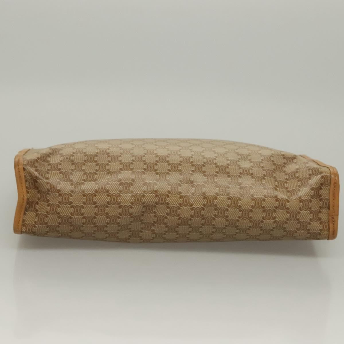 Celine Macadam Pochette Clutch Beige Pvc Clutche & Pouche Bag (Pre-Owned)