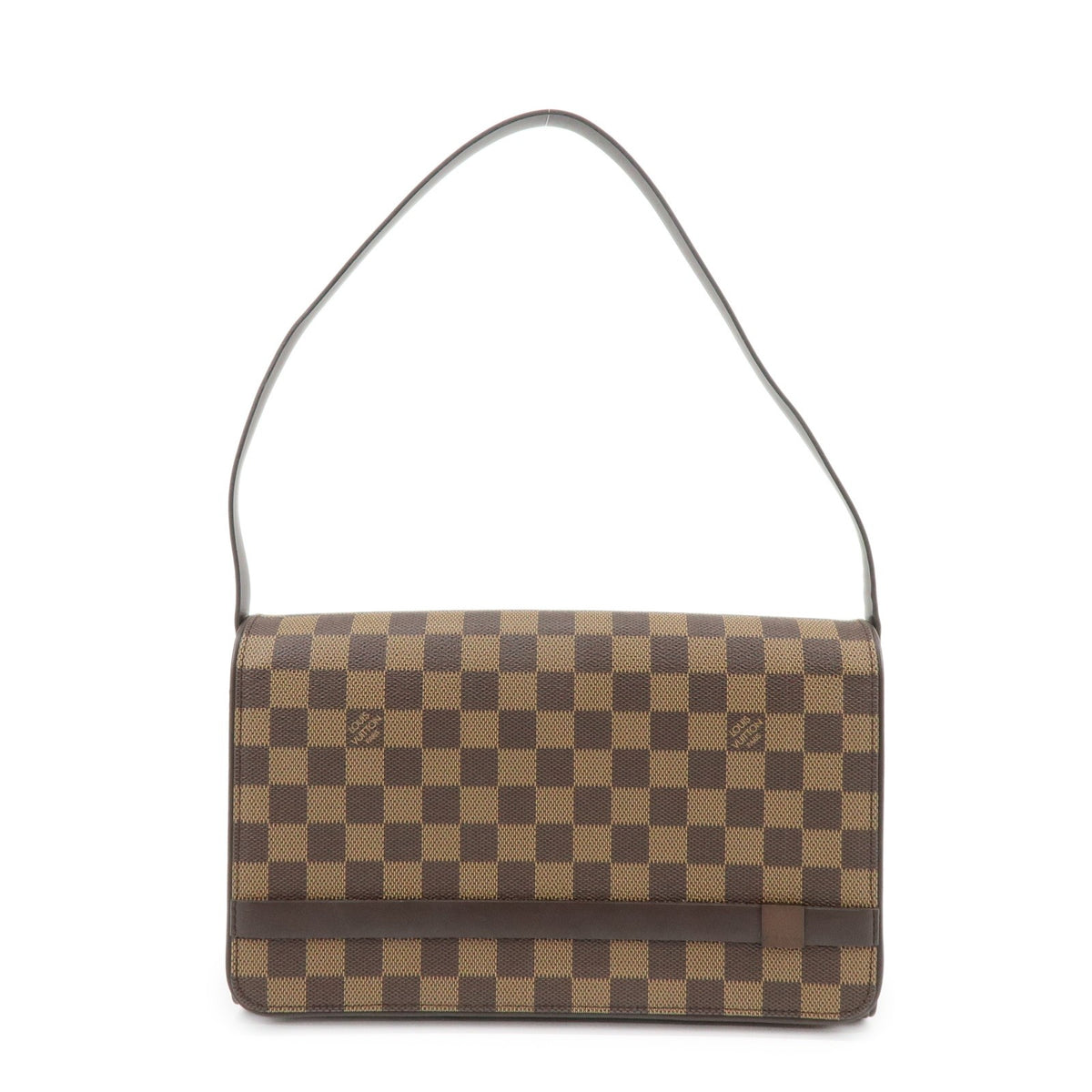 Louis Vuitton Tribeca Damier Brown Canvas Handbag (Pre-Owned)