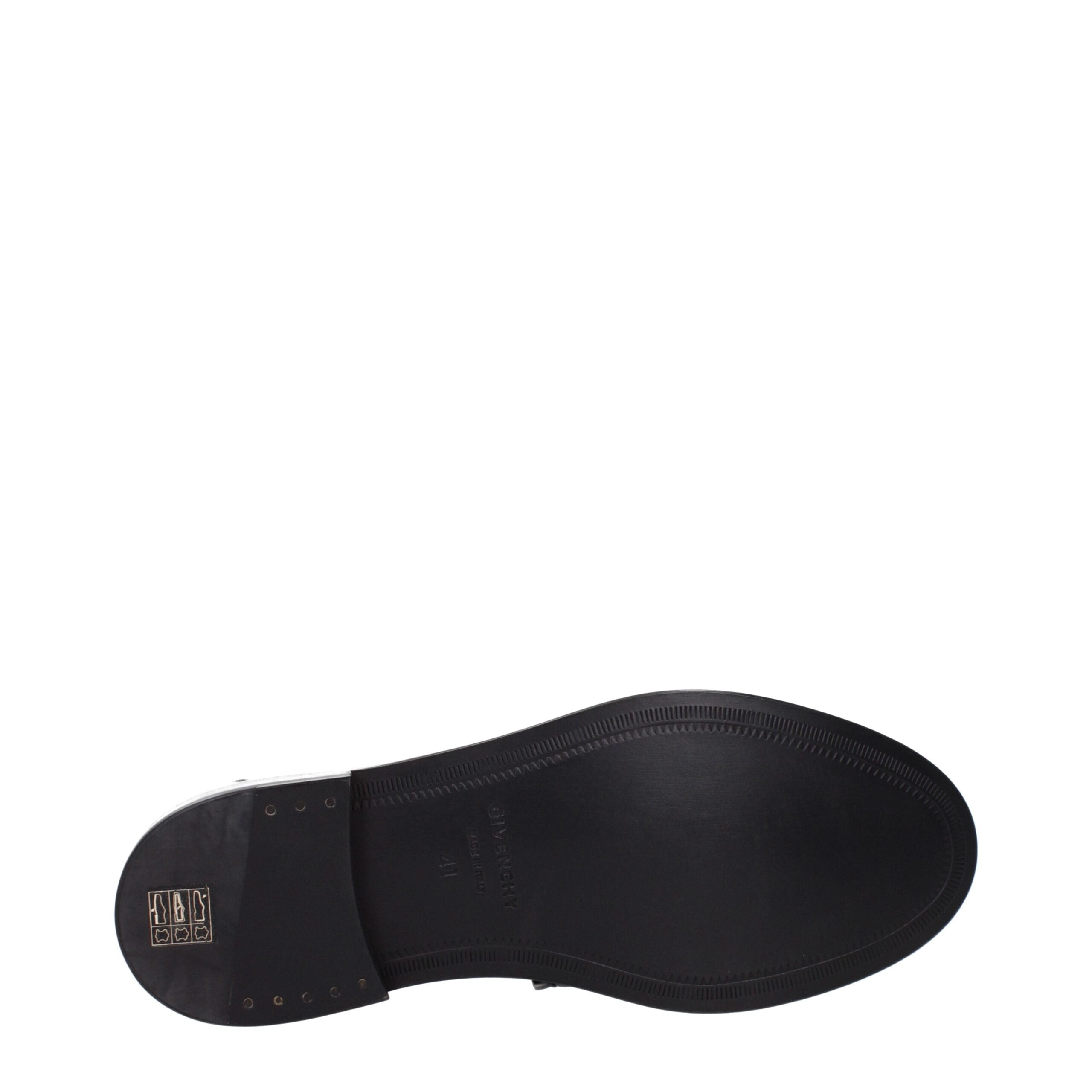 Givenchy Black Leather Slip-On Men's Loafers