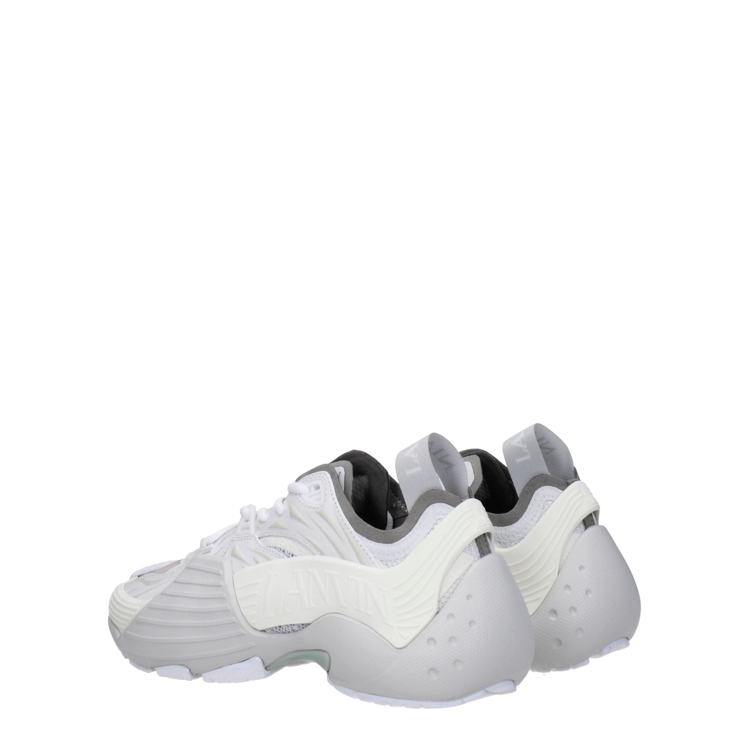 Lanvin White Leather Athletic Women's Sneakers
