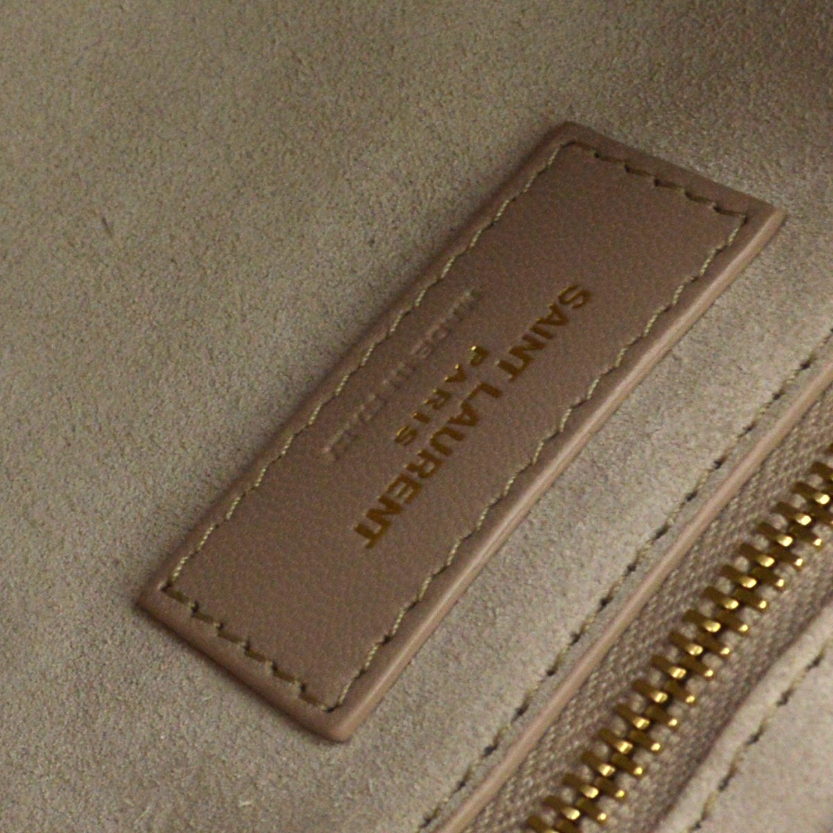 Saint Laurent Le 5 A 7 Hobo Leather White Leather Shoulder Bag Bag (Pre-Owned)