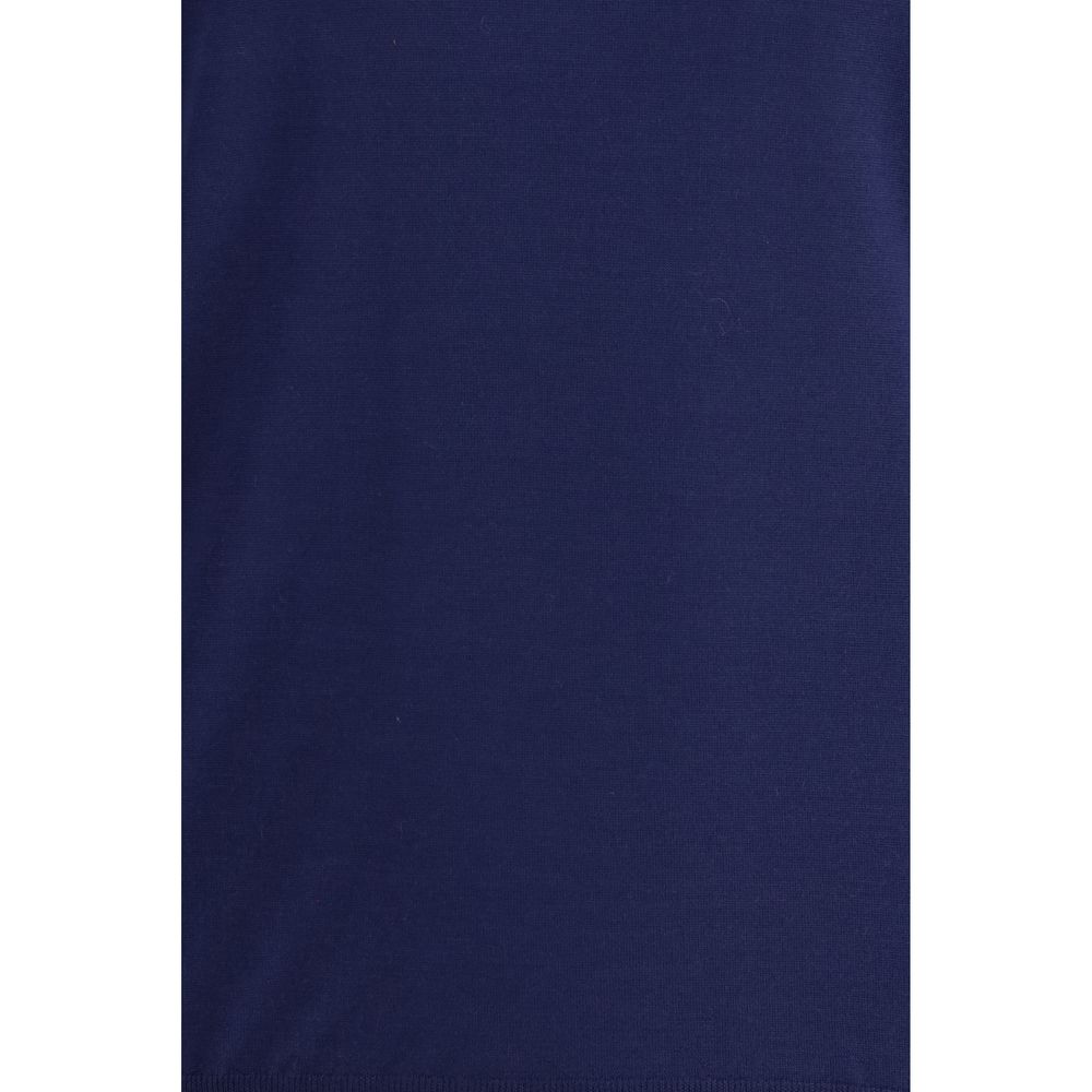 Brunello Cucinelli Blue Wool Oves Aries Men's Sweatshirt