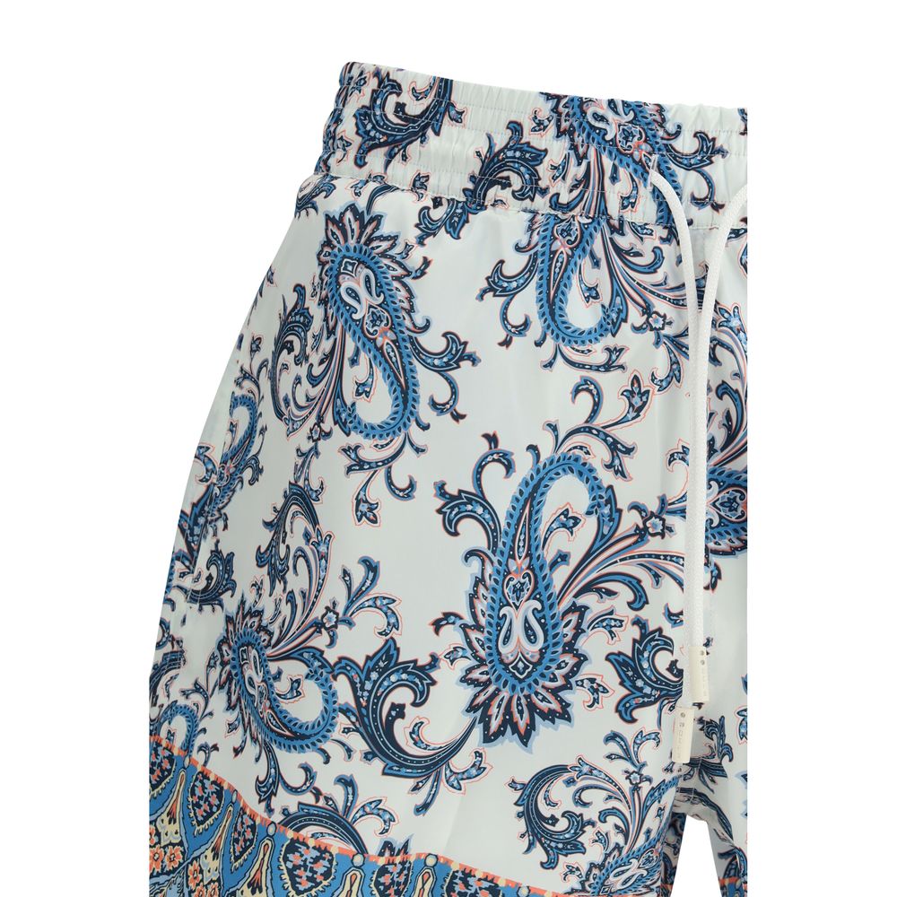 Etro Multicolor Polyester Short And Mini Men's Shorts