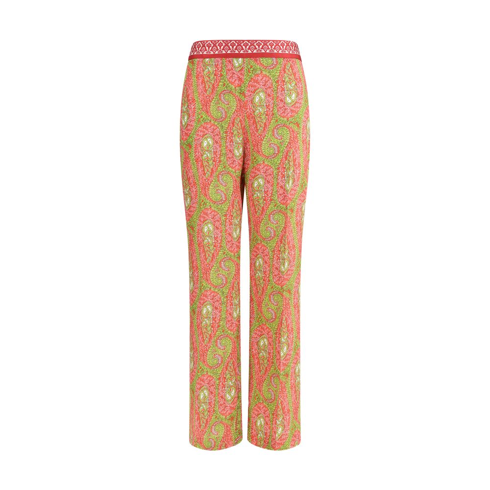 Etro Multicolor Polyester Women's Pants