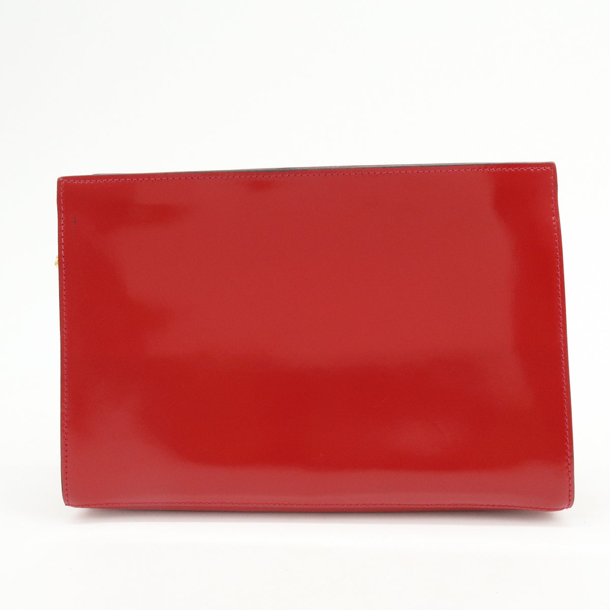 Salvatore Ferragamo Shoulder Bag Patent Leather Red Patent_Leather Shoulder Bag Bag (Pre-Owned)