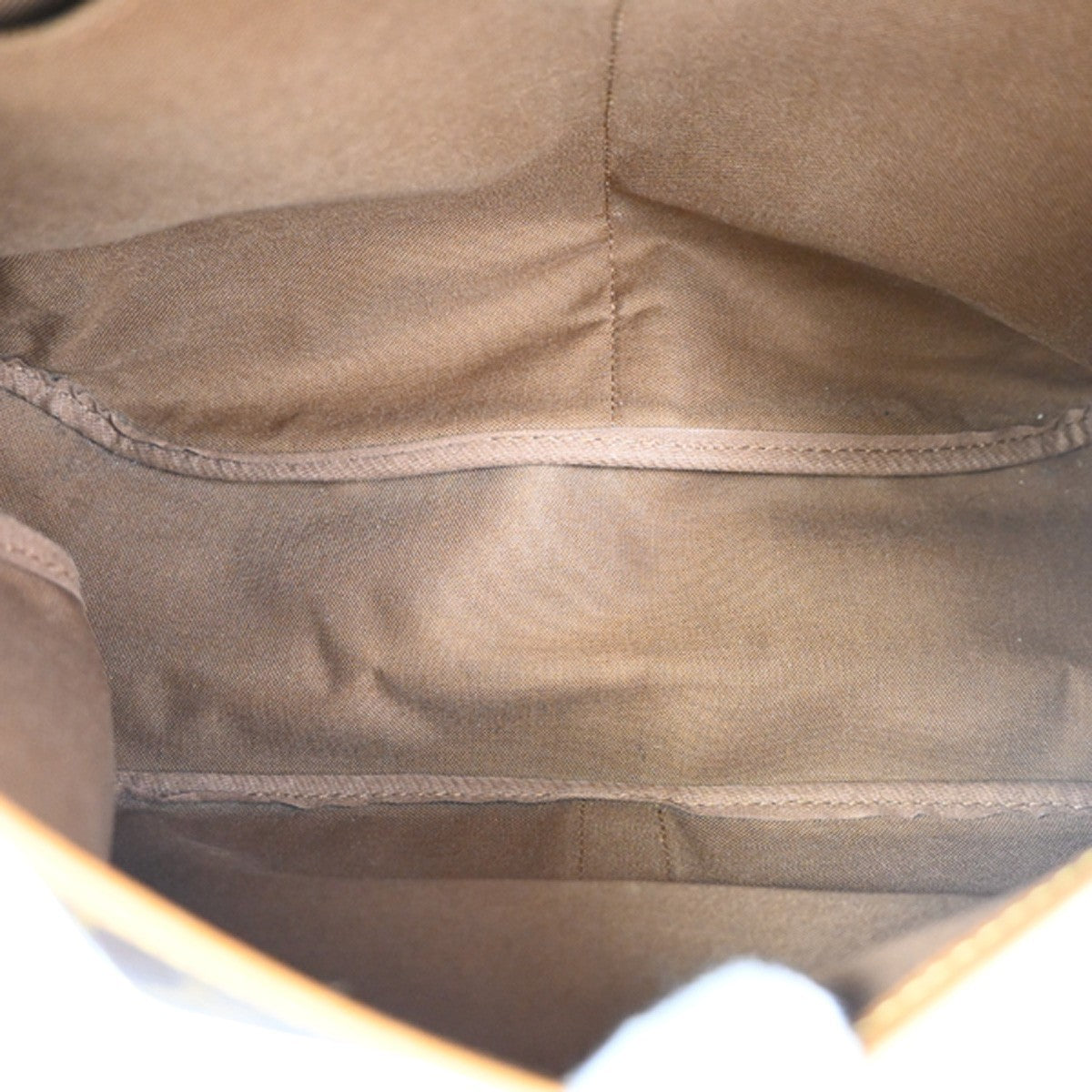Louis Vuitton Saumur Monogram Brown Canvas Shoulder Bag Bag (Pre-Owned)