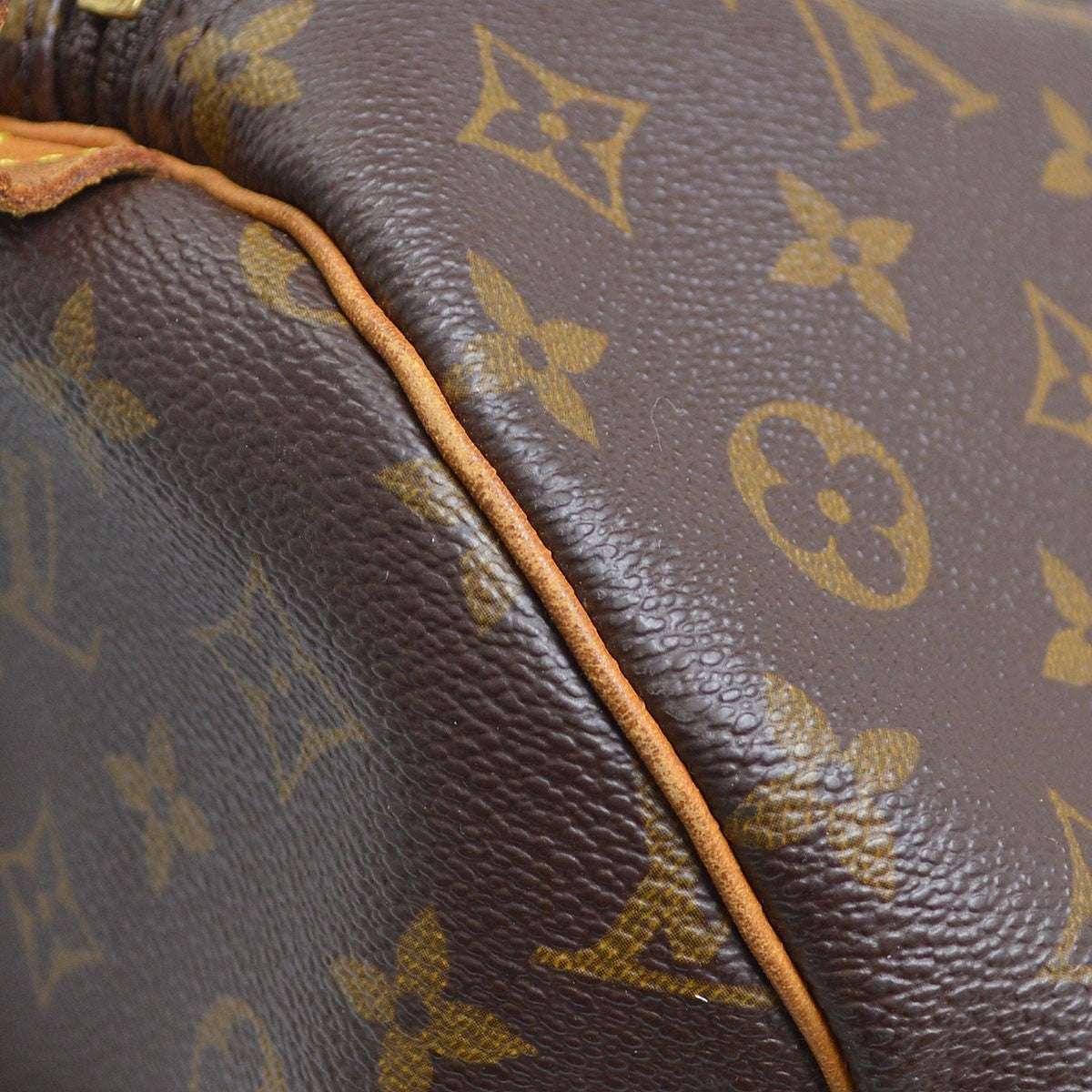 Louis Vuitton Keepall Monogram Multicolor Brown Canvas Travel Bag Bag (Pre-Owned)