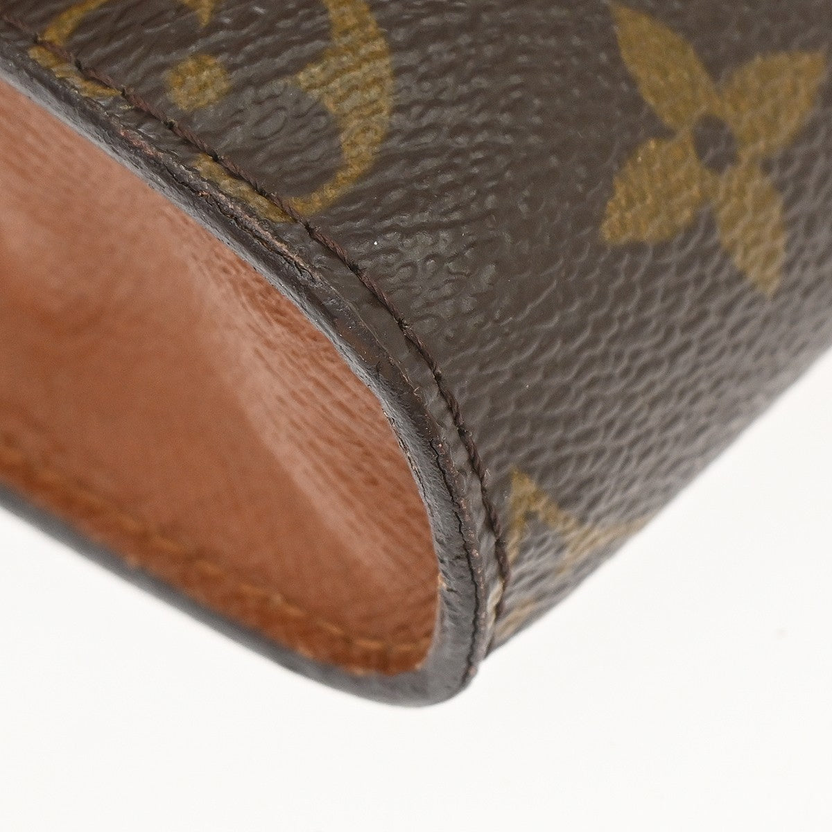 Louis Vuitton Pochette Arche Waist Monogram Canvas Brown Canvas Handbag (Pre-Owned)