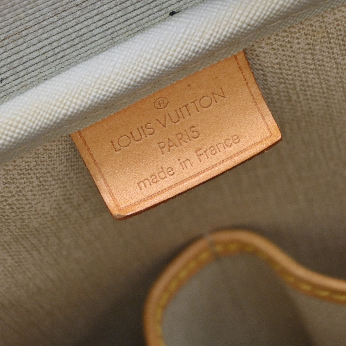 Louis Vuitton Trouville Monogram Canvas Brown Canvas Handbag (Pre-Owned)