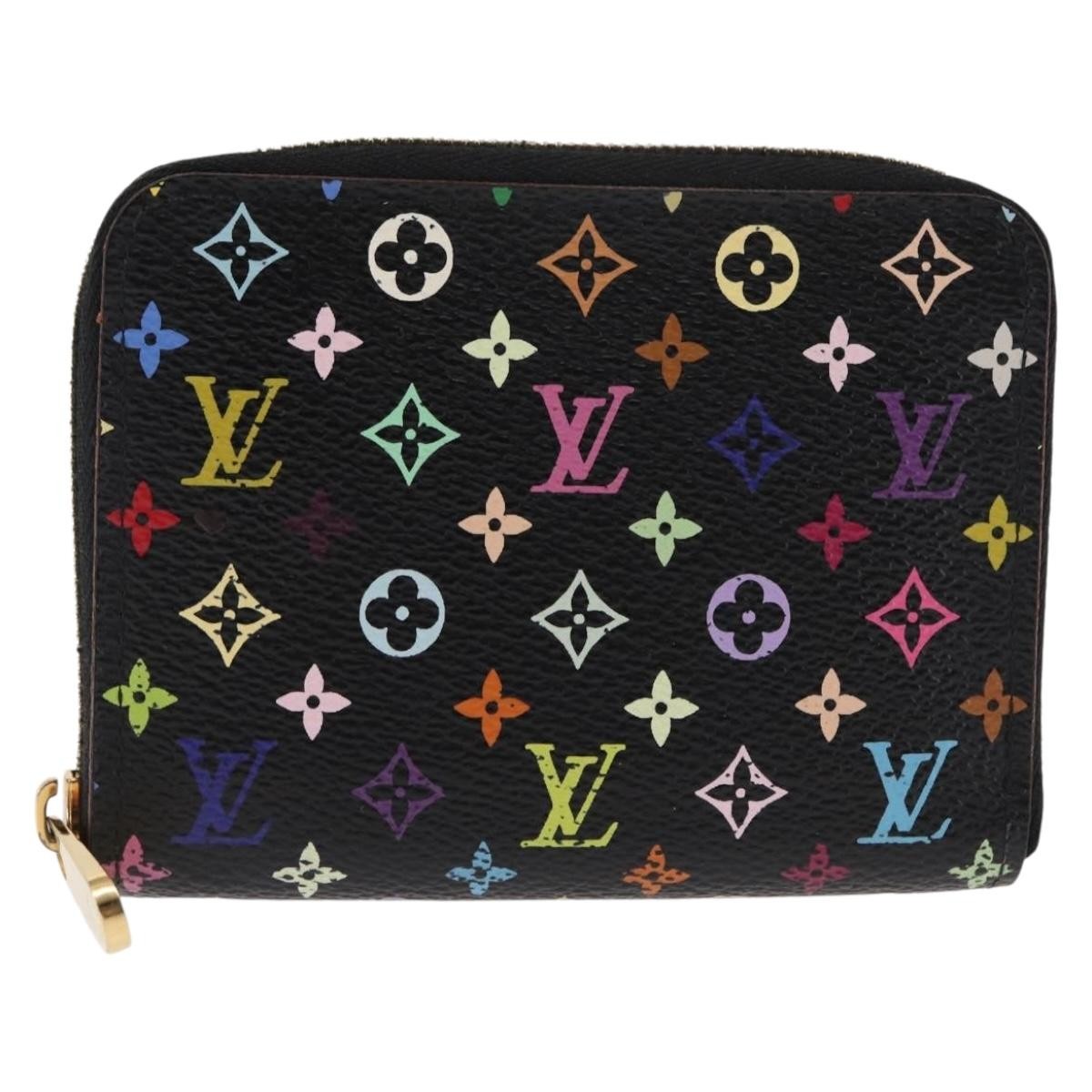 Louis Vuitton Porte-Monnaie Zippy Monogram Multicolor Multicolour Canvas Wallets Accessory (Pre-Owned)