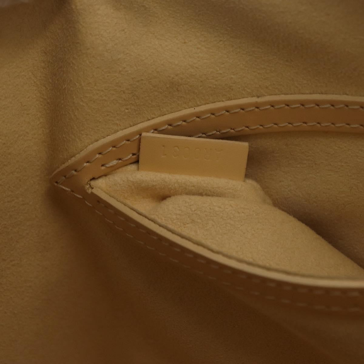 Louis Vuitton Alma Epi Leather Beige Leather Handbag (Pre-Owned)