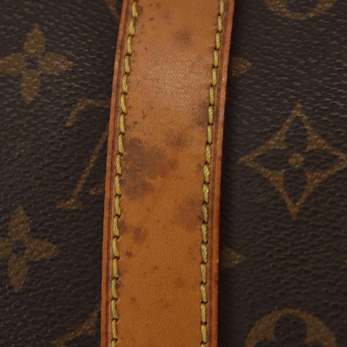 Louis Vuitton Keepall Monogram Canvas Brown Canvas Travel Bag Bag (Pre-Owned)