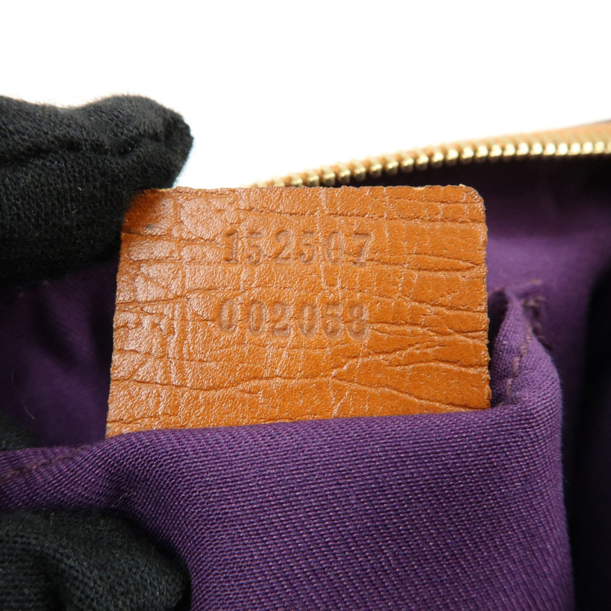 Gucci Zip Wristlet Gg Canvas Beige Canvas Clutche & Pouche Bag (Pre-Owned)