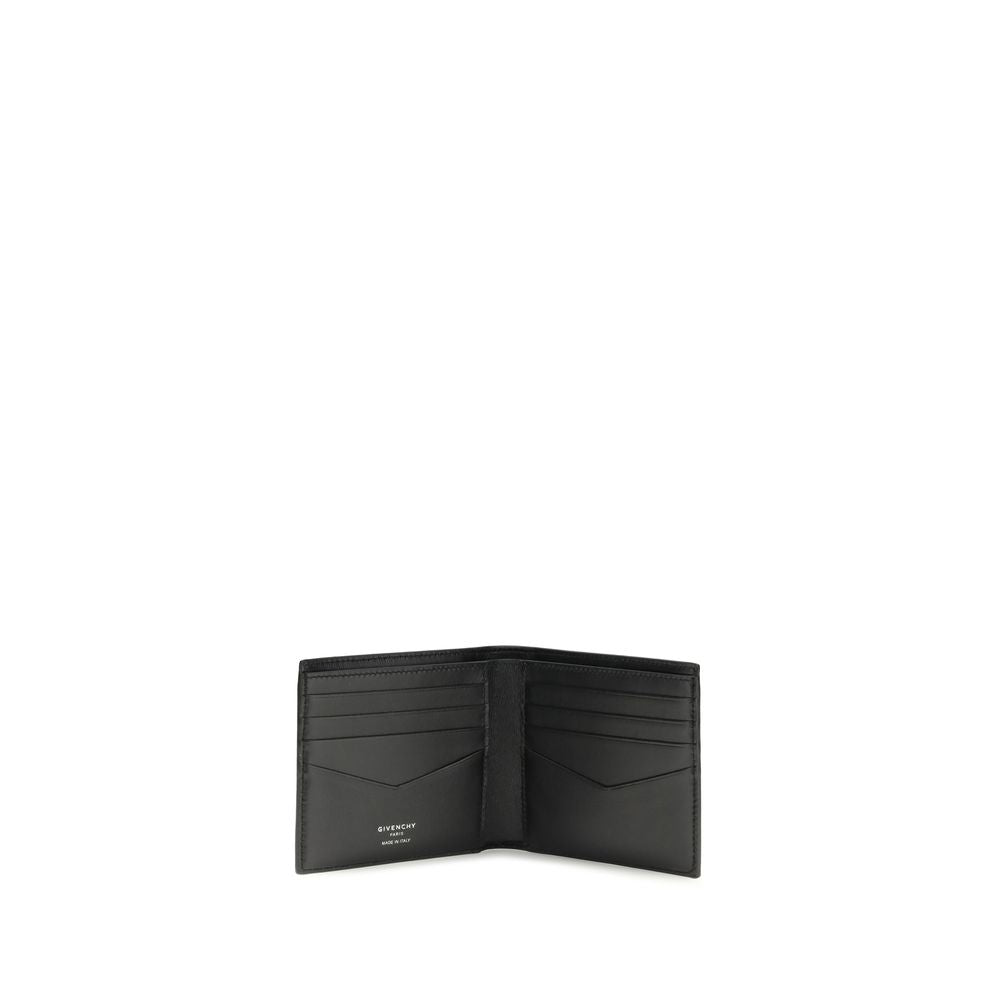 Givenchy Black Calf Leather Bos Taurus Men's Wallet