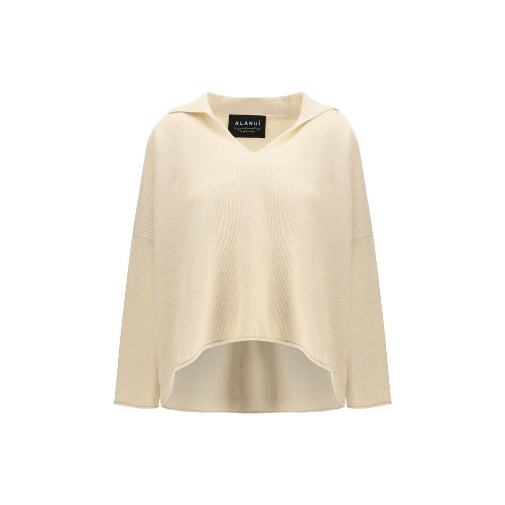 Alanui Beige Cashmere Women's Sweater