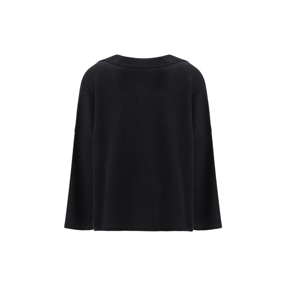 Alanui Black Cashmere Women's Sweatshirt