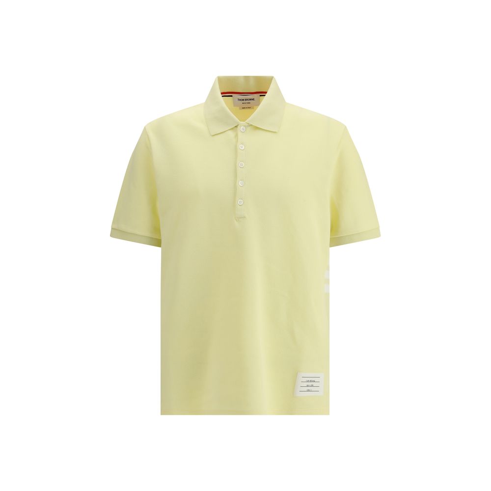 Thom Browne Bicolor Cotton Polo Men's Shirt