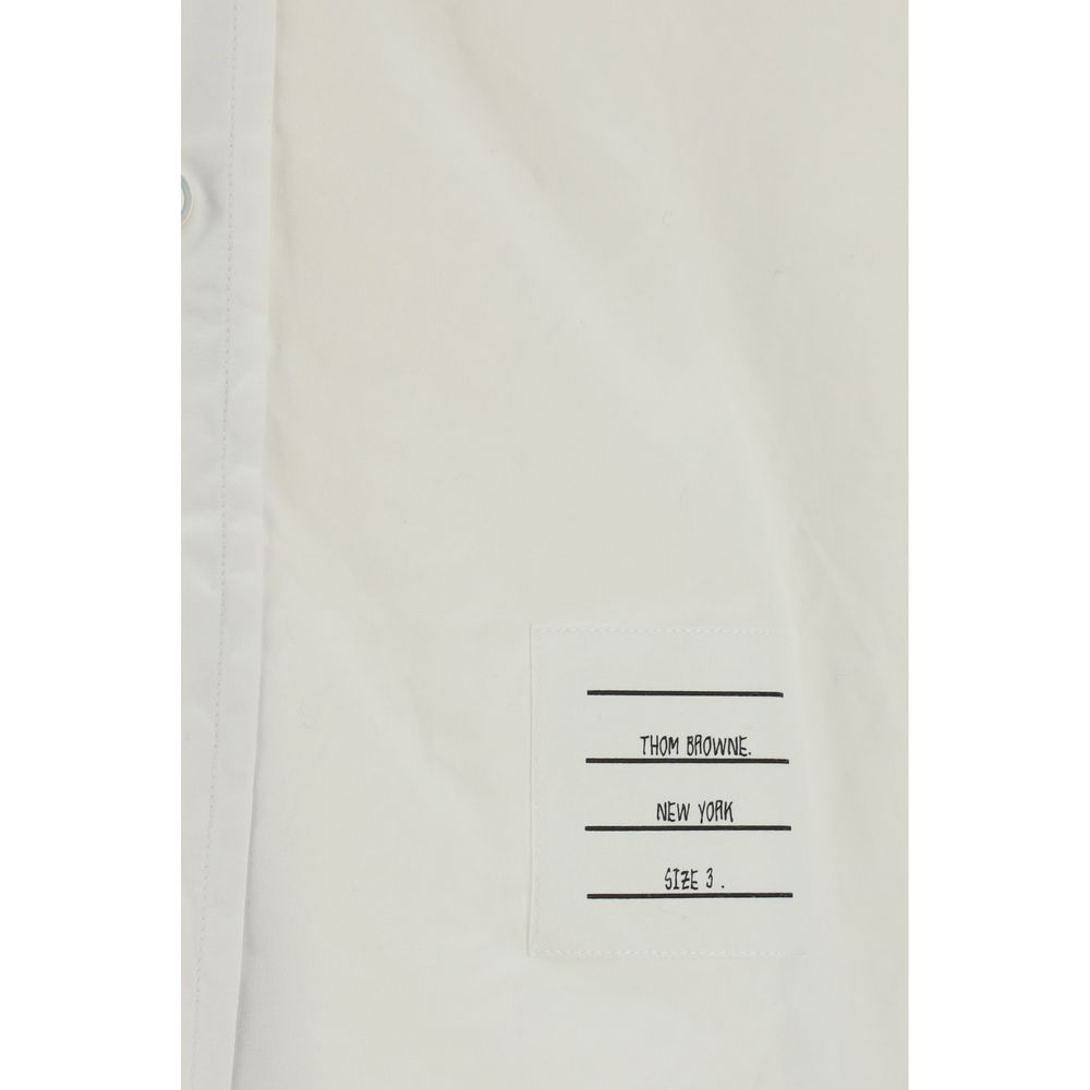 Thom Browne White Cotton Men's Shirt