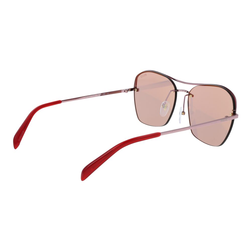 Emilio Pucci Rose Gold Metal Women's Sunglasses